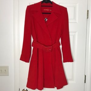 Alice and Olivia Red Coat